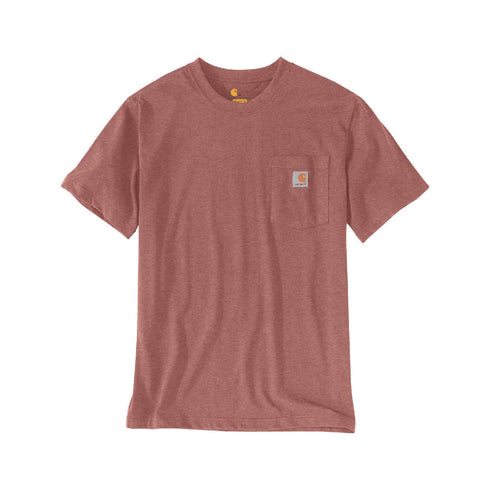 Workwear Pocket T-Shirt - Auburn Snow Heather